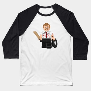 Lego Shaun of the Dead Baseball T-Shirt
